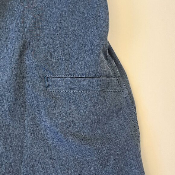 LINKSOUL Men's Navy Blue Boardwalker Hybrid Performance Shorts sz 40 - Picture 5 of 10